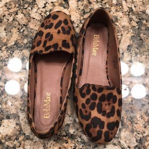 Leopard Flats Size 6